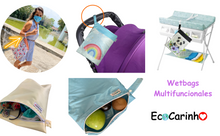 Cargar imagen en el visor de la galería, 2-Pack Wetbags (Bolsas De Tela Impermeable) de 2 cierres