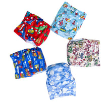 Cargar imagen en el visor de la galería, 5-Pack. Kit de Pañales ecológicos tela Toque Seco