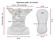 Cargar imagen en el visor de la galería, Pañales estampados colocación rápida. G1