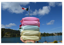 Cargar imagen en el visor de la galería, 5-Pack. Kit de pañales lisos cierre rápido