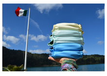 Cargar imagen en el visor de la galería, 5-Pack. Kit de pañales lisos cierre rápido